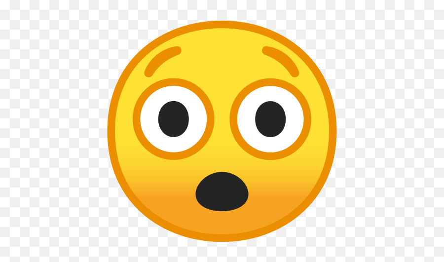 Shocked Face Emoji Apple 7,Shocked Emoji Png
