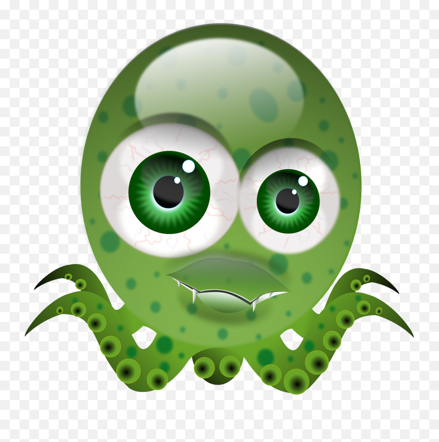Octopus Clipart Png In This 1 Piece - Funny And Weird Characters Transparent Background Emoji,Octopus Clipart
