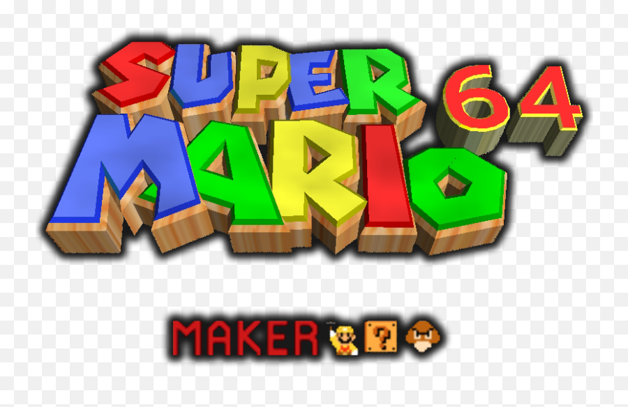 Super Mario 64 Maker - Nintendo Wiki Super Mario 64 Emoji,Super Mario 64 Logo