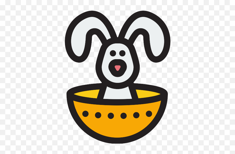 Easter Bunny Rabbit Vector Svg Icon - Huevos De Pascua Icono Emoji,Easter Bunny Png