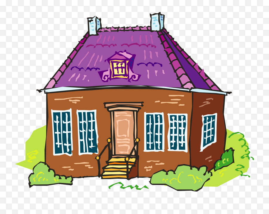 Mansion House Clipart Craft Projects - Cartoon Image Of Shelter Emoji,Craft Clipart