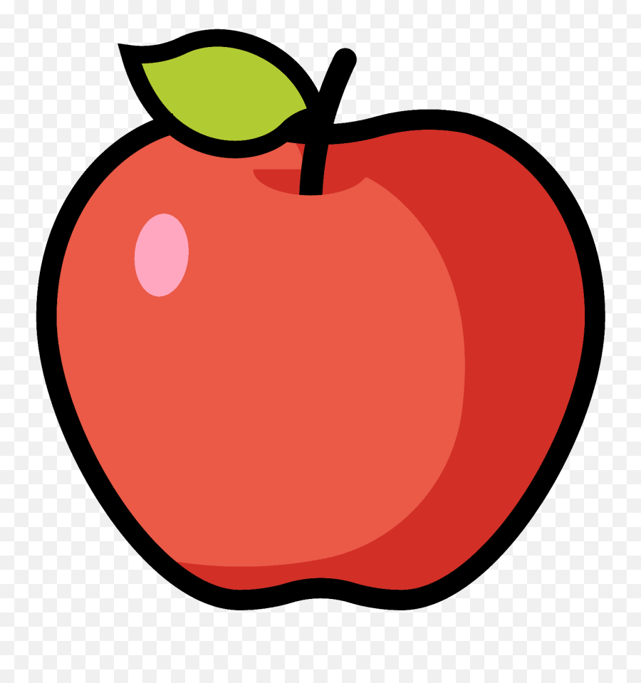 Red Apple Emoji Clipart Free Download Transparent Png - Red Apple Emoji,? Clipart