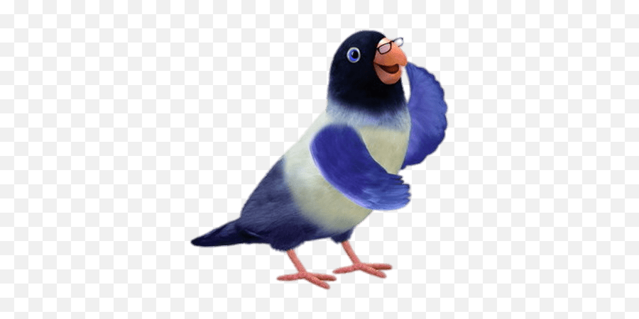 Mr Lovebird Png 3rd Bird Transparent - 3rd And Bird Mrs Lovebird Emoji,Bird Transparent Background