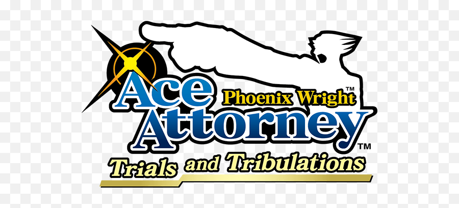 Ace Attorney - Phoenix Wright Ace Attorney Trials And Tribulations Logo Emoji,Phoenix Wright Png