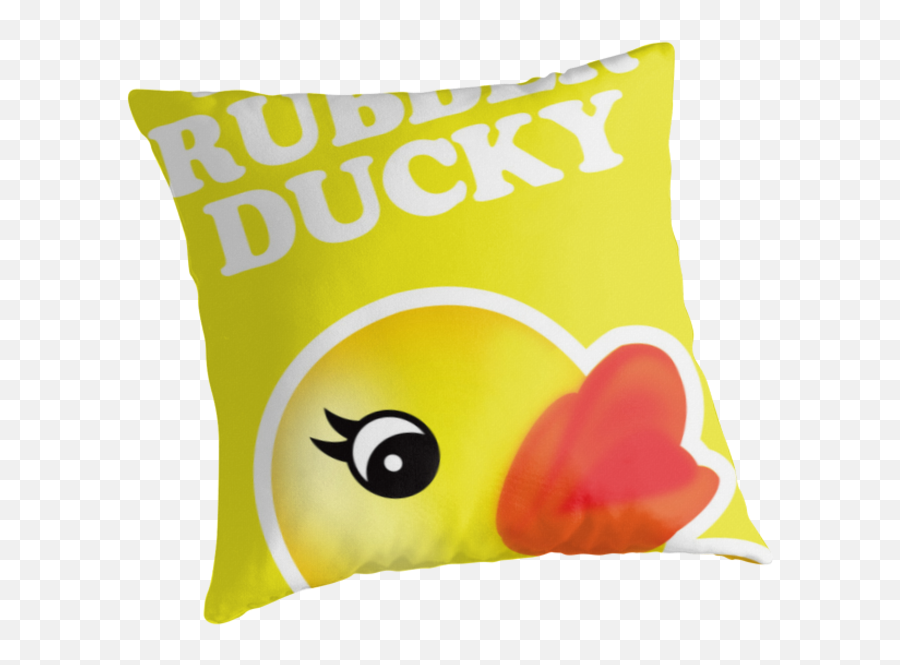 Pop Art Rubber Ducky - Cushion Clipart Full Size Clipart Decorative Emoji,Clipart Ducky
