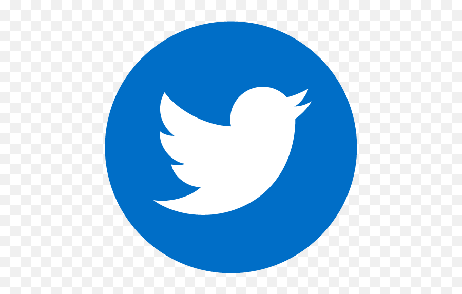 Twitter Bird Logo Circle Clipart - Twitter Svg Emoji,Blue Bird Logo