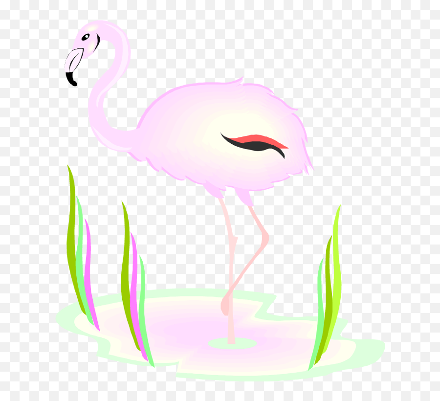 Pink Emoji,Pink Flamingo Clipart
