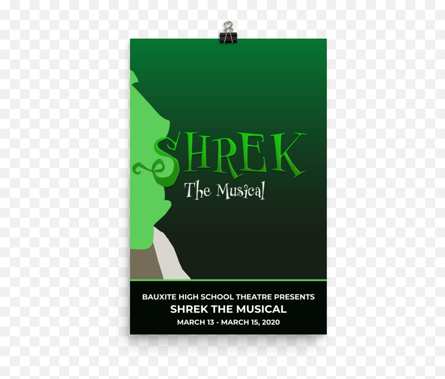 Bauxite High School Theatre Emoji,Shrek The Musical Logo
