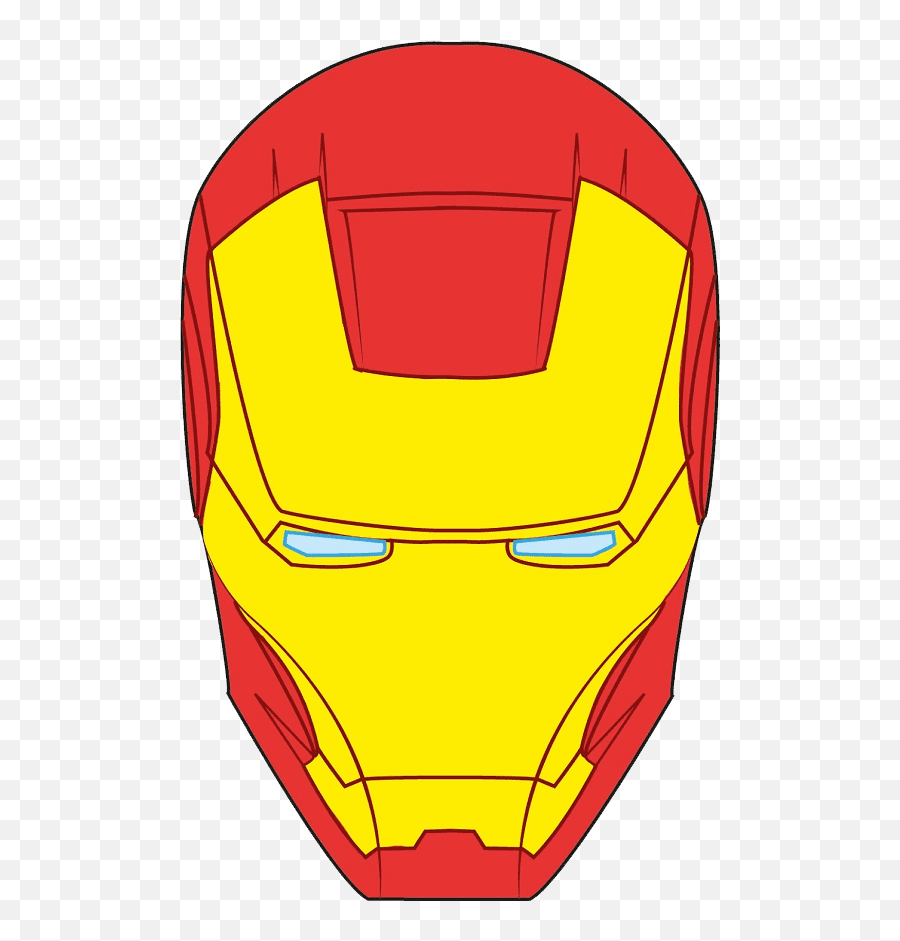 Iron Man Mask Clipart Transparent 1 - Clipart World Emoji,Iron Man Clipart Black And White