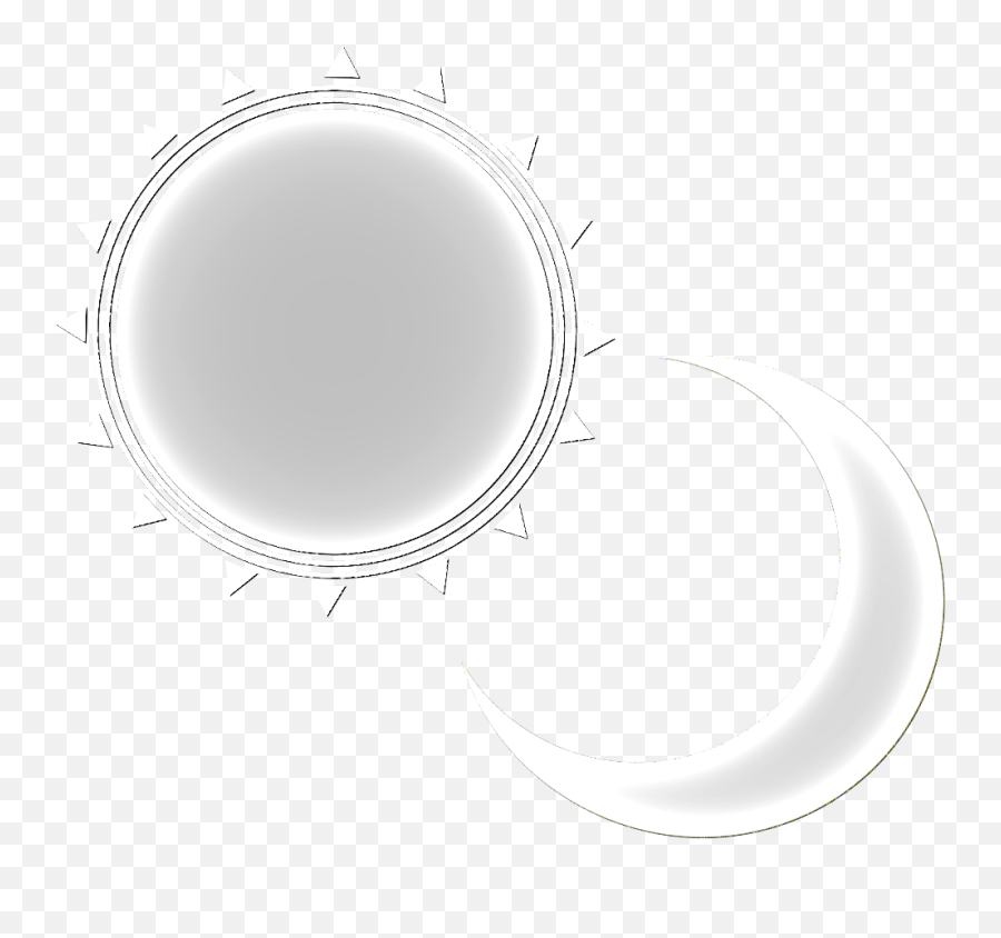 Free Black And White Sun And Moon Download Free Clip Art - White Sun And Moon On Black Emoji,Sun Clipart Black And White