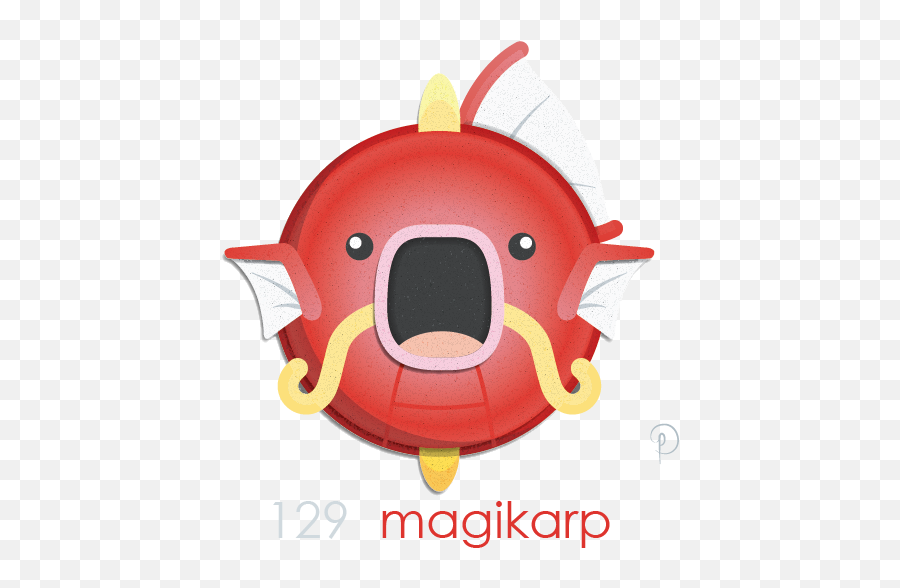 Magikarp - Cartoon Full Size Png Download Seekpng Emoji,Magikarp Transparent