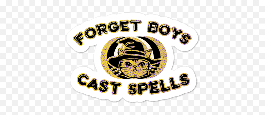 Forget Boys Cast Spells Stickers Emoji,Storenvy Logo