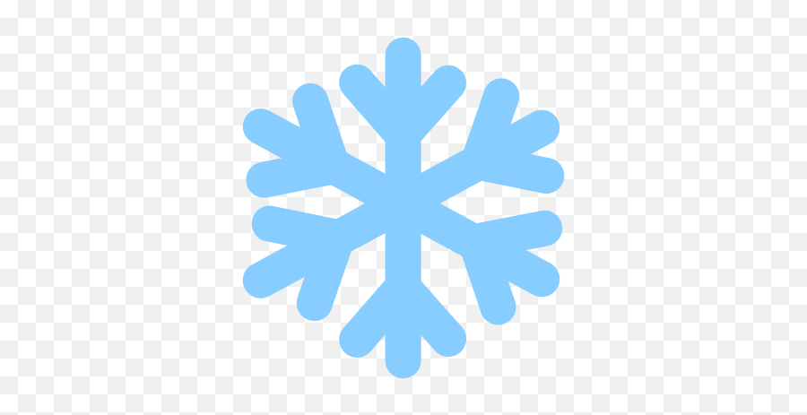 Hand Snowflake Logo - Low Temperature Warning Symbol Emoji,Snowflake Logo