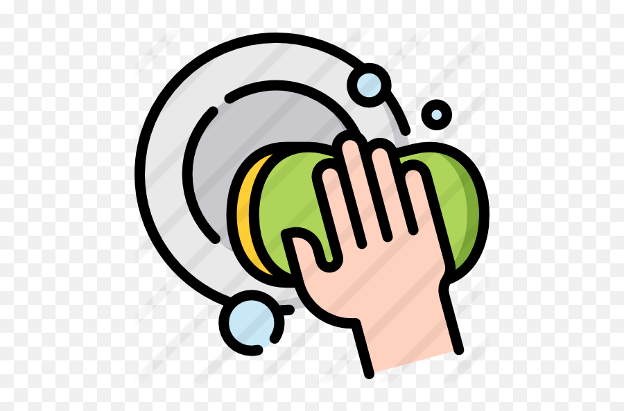 Clean Dishes - Wash Dishes Icon Png Emoji,Dishes Clipart