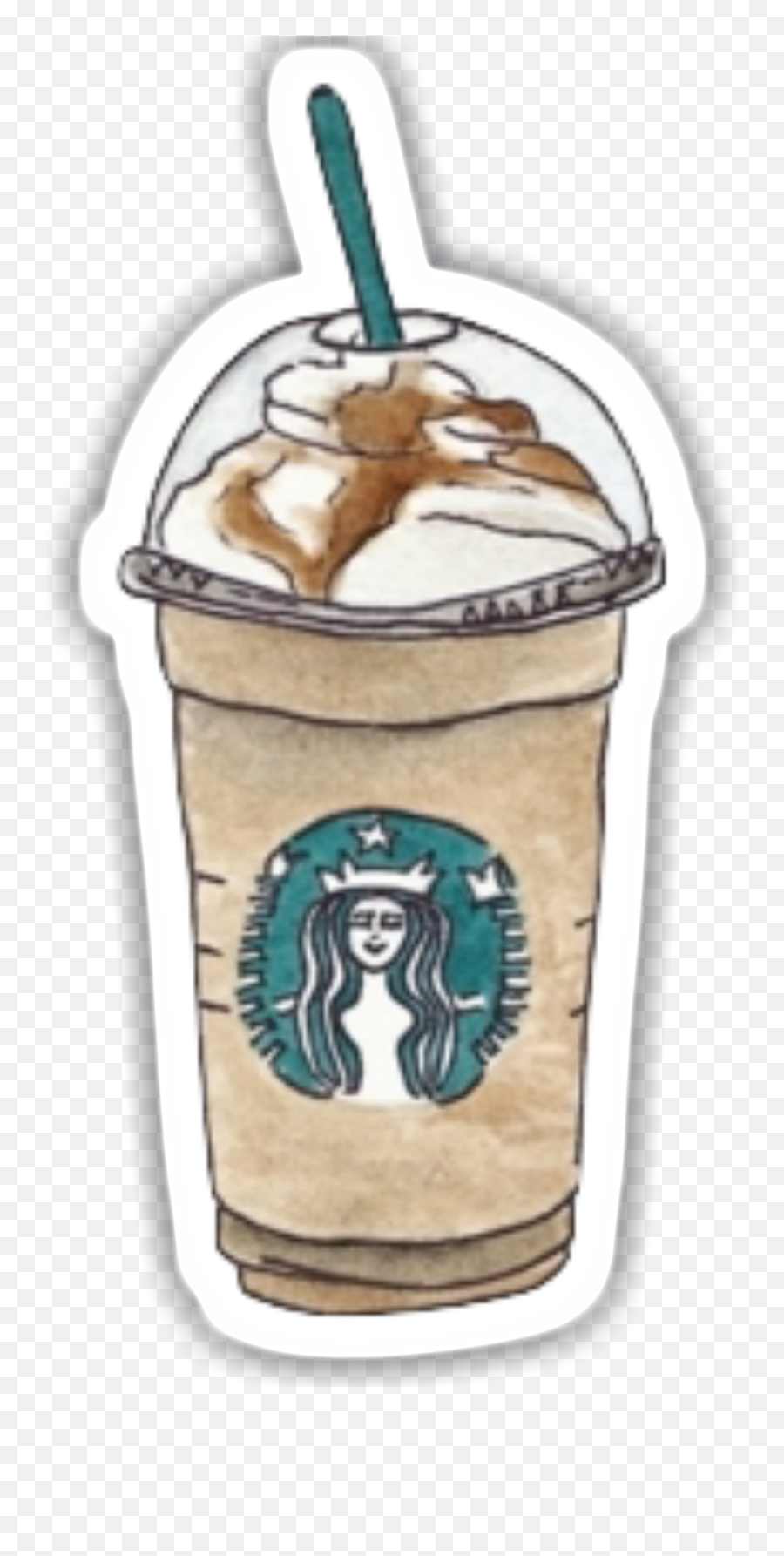 Download Coffee Iced Chocolate Hot - Starbucks Emoji,Starbucks Png