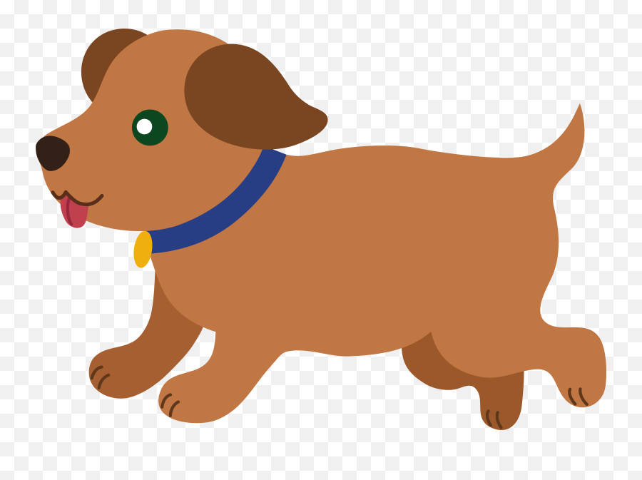 Dog Clipart Png - Brown Dog Clipart Emoji,Dog Clipart