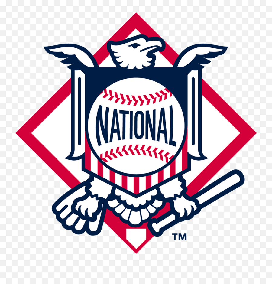 National League Alternate Logo - National League Mlb Emoji,League Logo