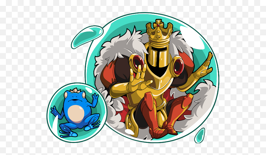 Treasure Trove - King Knight Chair Shovel Knight Emoji,Shovel Knight Logo