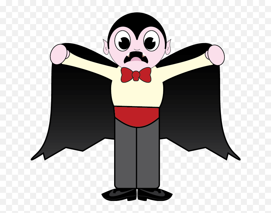 Vampire Cartoon - Supernatural Creature Emoji,Vampirina Clipart