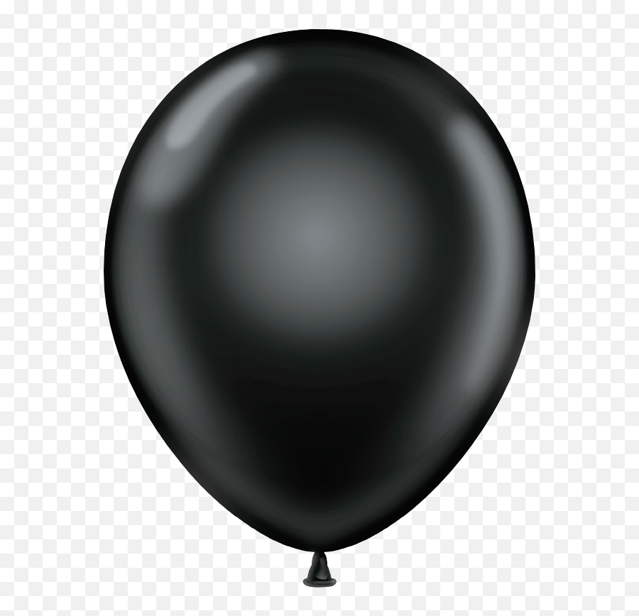 Balloon Clipart Transparent Png White - Black Balloon Png Emoji,Balloon Clipart Black And White