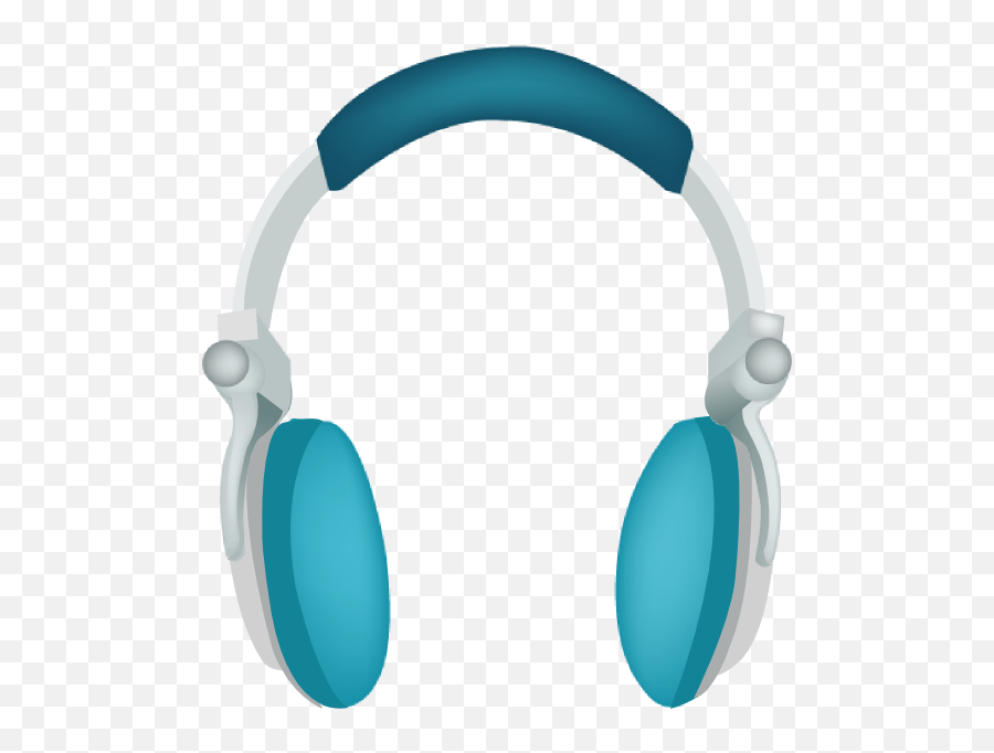 Color Clipart Headphone Color - Headphones Clipart Blue Emoji,Headphones Clipart