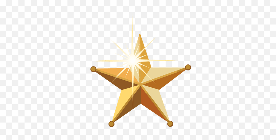 Golden 3d Christmas Star - Transparent Png U0026 Svg Vector File Png Gold Star Christmas Emoji,Star Transparent