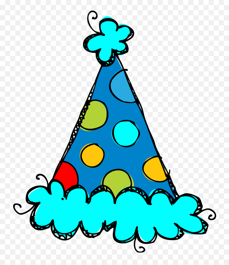 Library Of Cartoon Birthday Hat Clipart - Birthday Hat Clipart Emoji,Birthday Hat Png