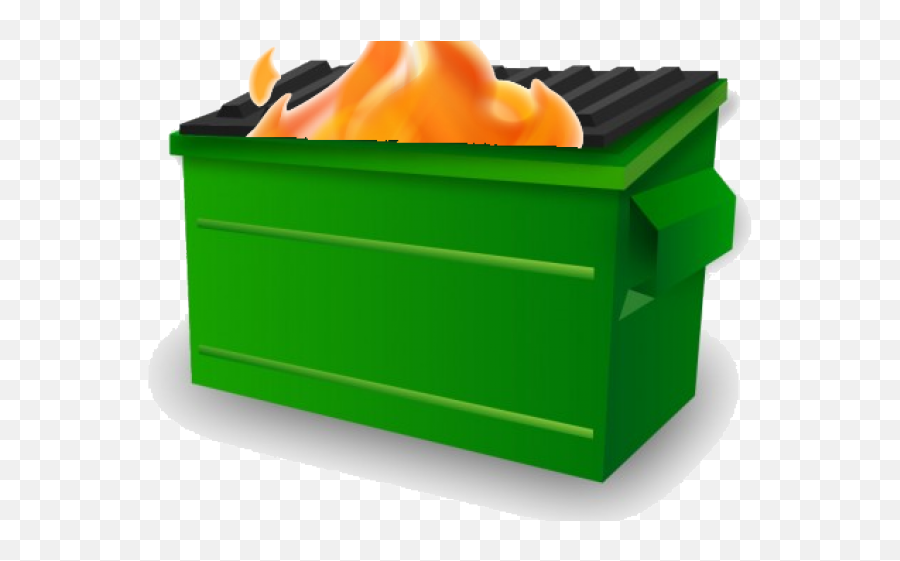 Dumpster Fire Emoji Slack Transparent - Dumpster Fire Transparent,Fire Emoji Png