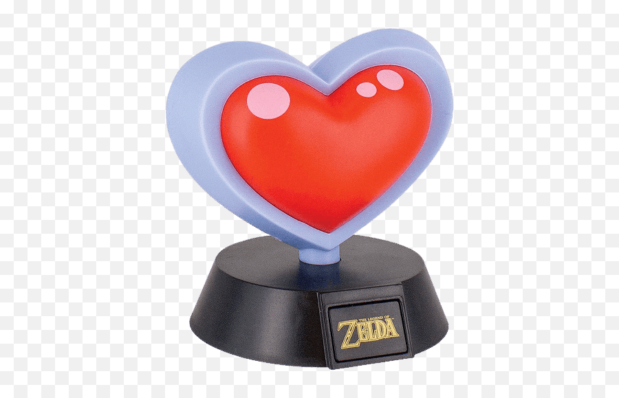The Legend Of Zelda Heart Container Icon 3d Led Decorative Light Lamp Emoji,Zelda Heart Png