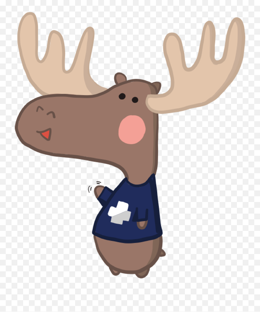 Medhacks 2018 Snow Day Emoji,Deer Tracks Clipart