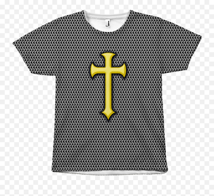 Crusader Templar Hospitaller And Celtic Cross Chainmail T Emoji,Chainmail Png