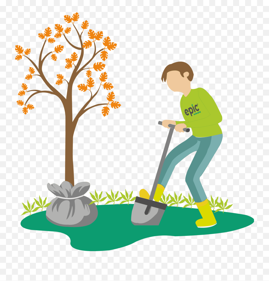 Epic Landscaping Emoji,Gardening Tools Clipart