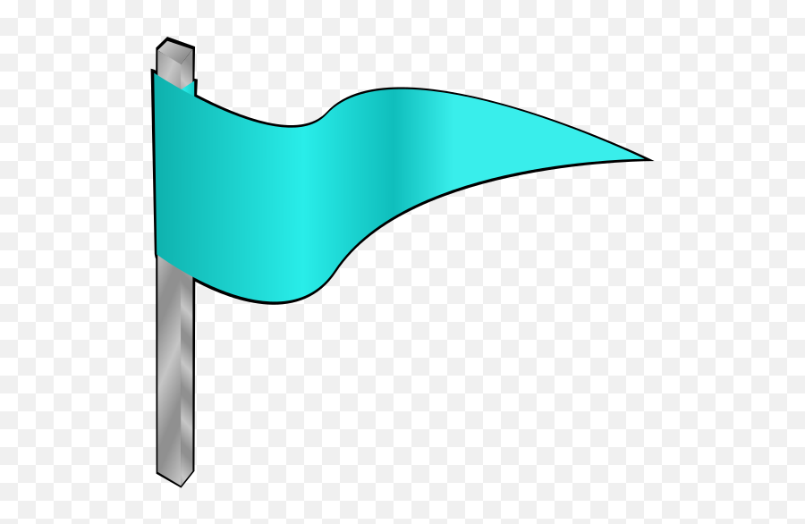 Waving Light Blue Flag Png Svg Clip Art For Web - Download Emoji,Waving Flag Clipart