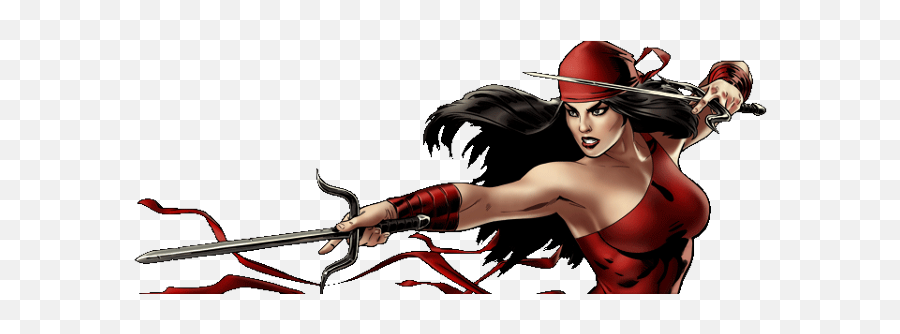 File - Elektra Elektra Marvel Png Full Size Png Download Emoji,Elektra Logo