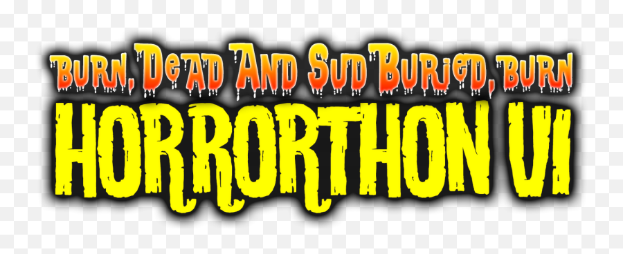 Dead And Sudburied Reborn Horrorthon V Submit Your Emoji,Horror Movie Logo