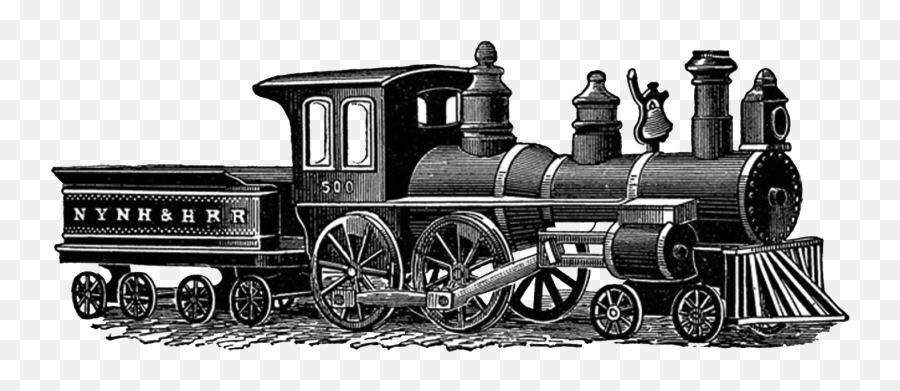 Vintage Train Emoji,Train Png