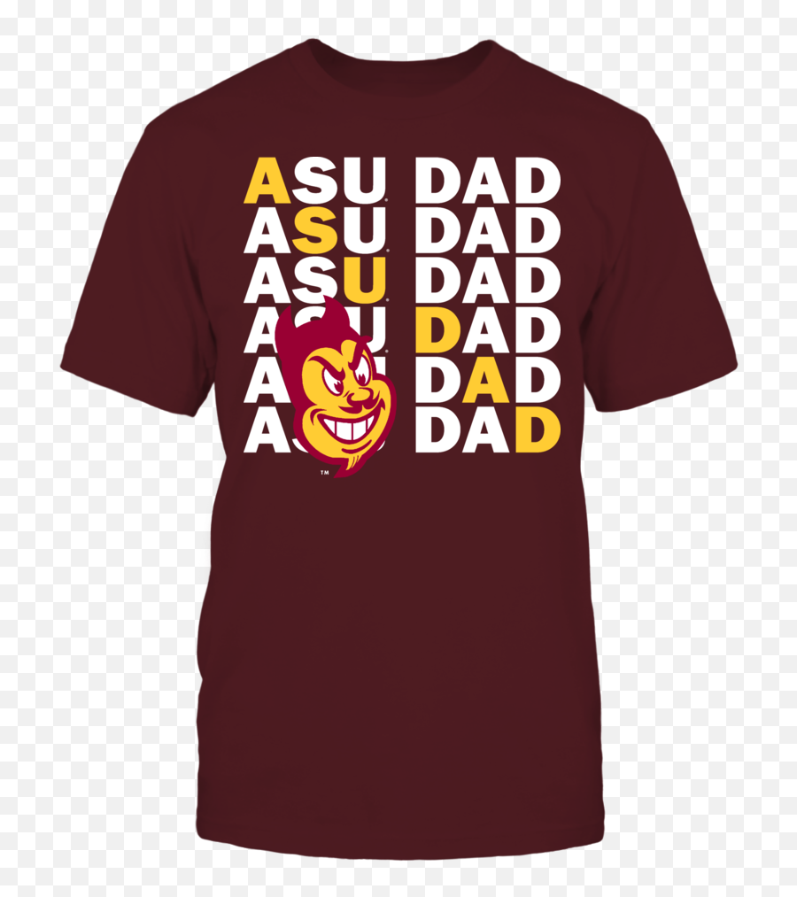 Arizona State University Dad Sports Shirts Arizona State - Arizona Sun Devils Emoji,Arizona State University Logo