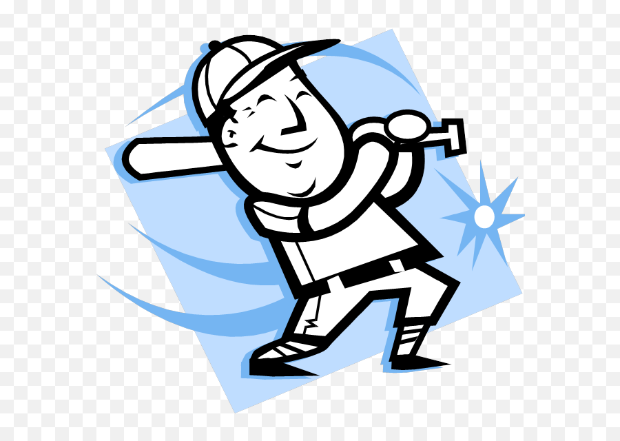 Leaping Off The Page - Cartoon Baseball Player Clipart Happy Emoji,Baseball Player Clipart