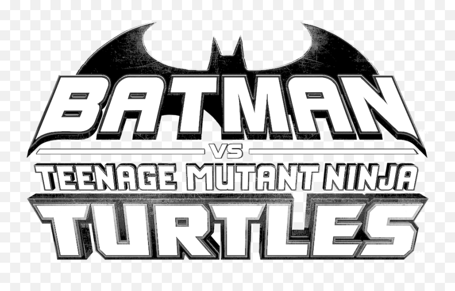 Batman Vs - Batman Vs Tmnt Title Emoji,Ninja Turtles Logo