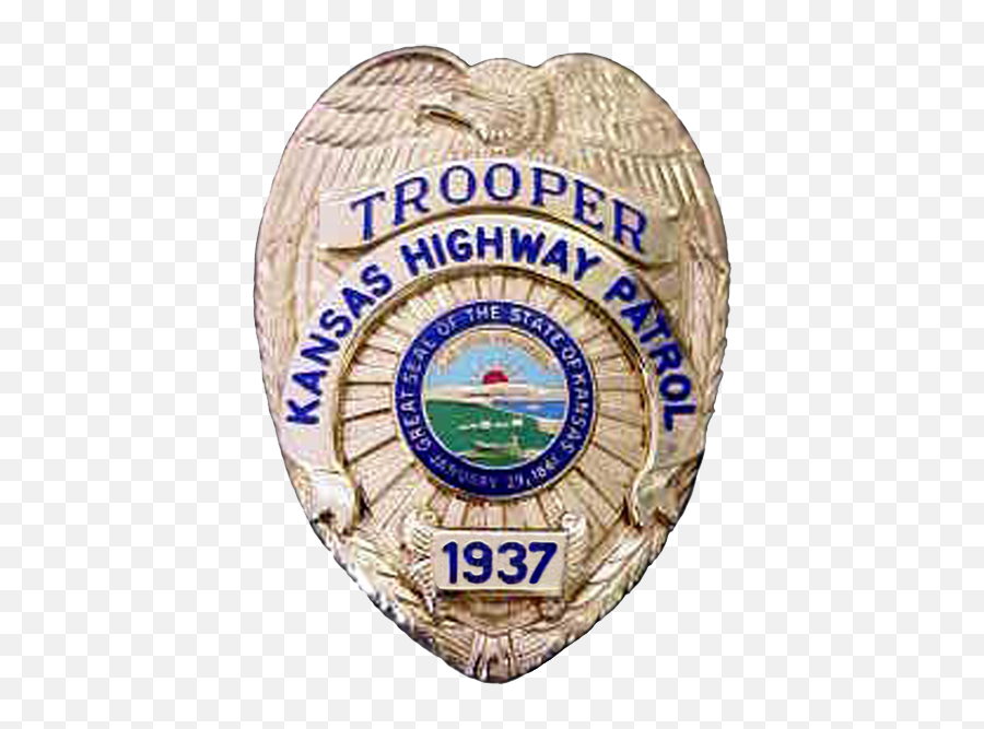 Fileks - Highway Patrol Badgepng Wikipedia The Free State Trooper Badge Kansas Emoji,Police Badge Png