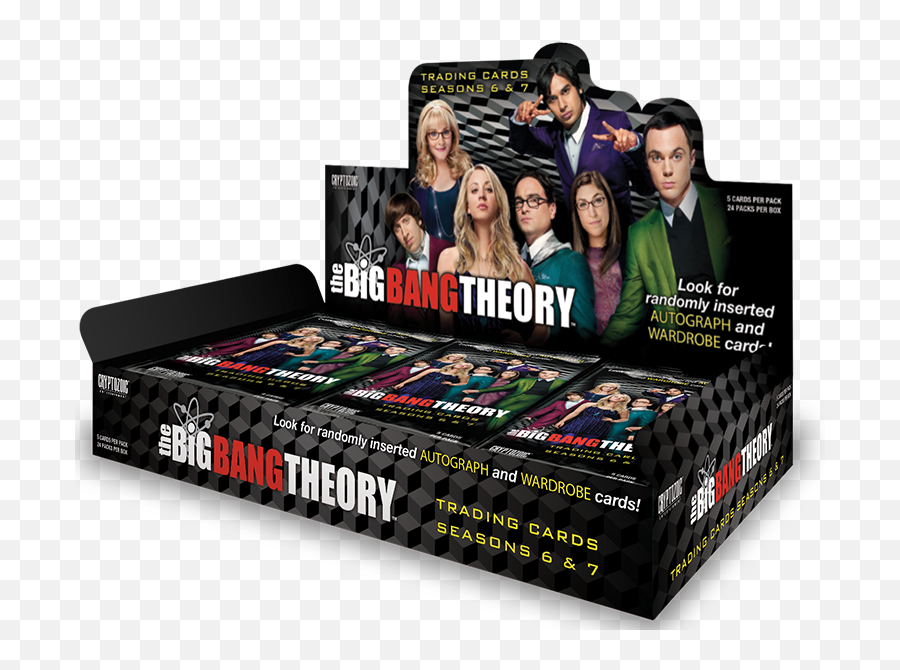 Big Bang Theory Seasons 6 - Big Bang Theory Season 6 Trading Card Emoji,Bigbang Theory Logo