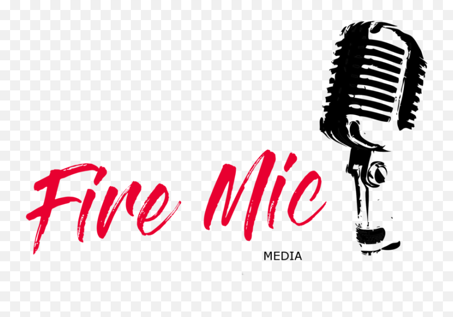 Fire Mic Media Emoji,Microphone Stand Png