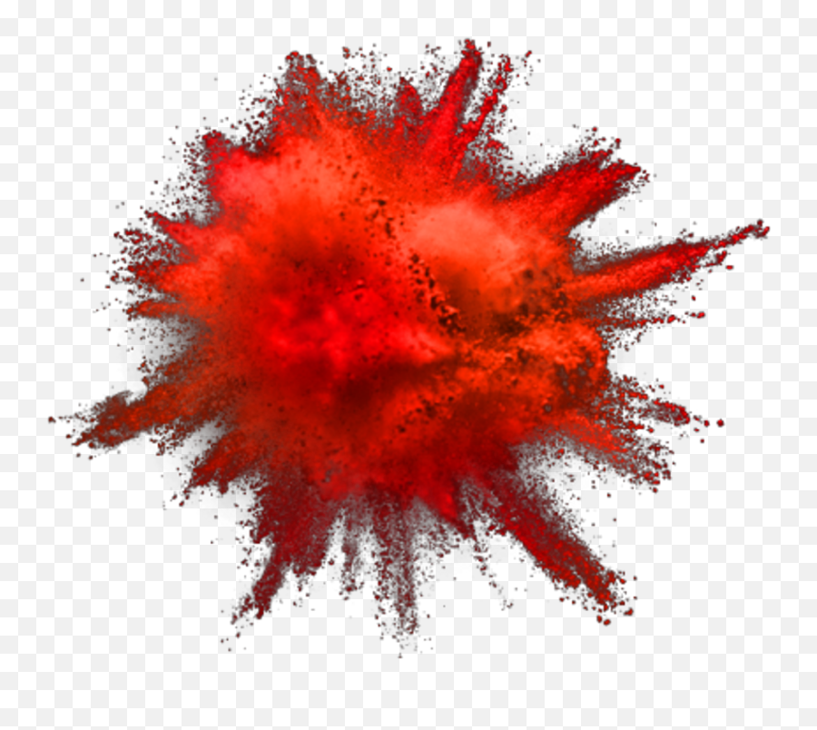 Download Hd Color Dust Explosion Png Png Transparent - Red Red Smoke Explosion Png Emoji,Comic Explosion Png