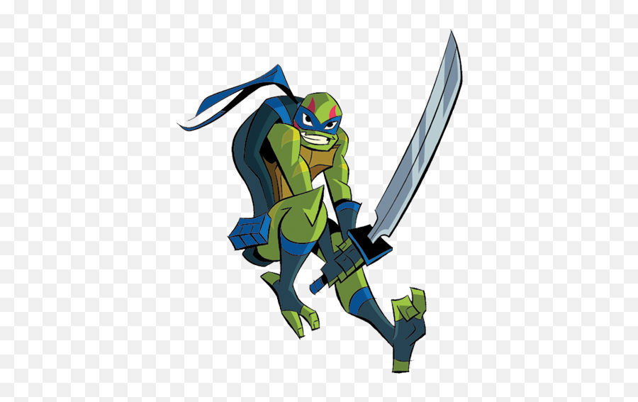 Leonardo Rise Of The Teenage Mutant Ninja Turtles Wiki - Rise Of The Teenage Mutant Ninja Turtles Leonardo Emoji,Ninja Turtle Clipart