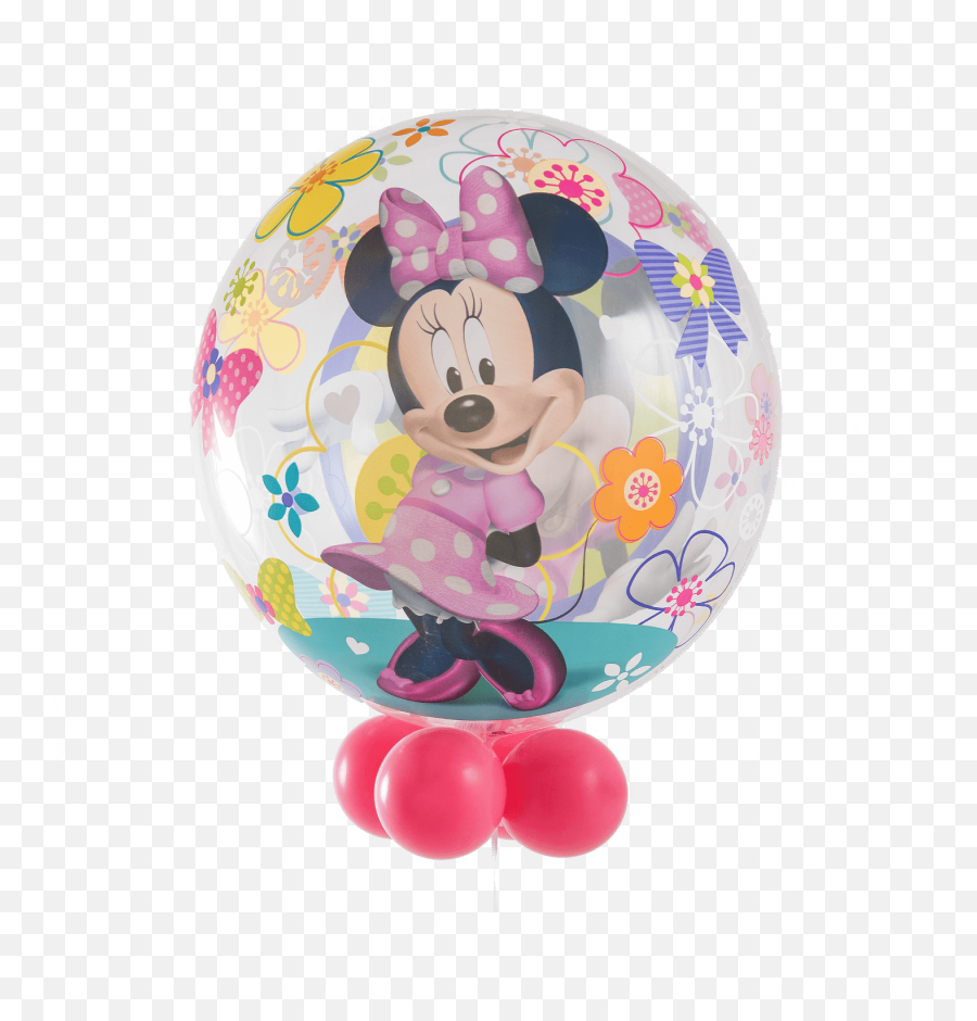 Download Disney Minnie Mouse Bow - Tique Bubble Balloon Emoji,Minnie Mouse Head Png