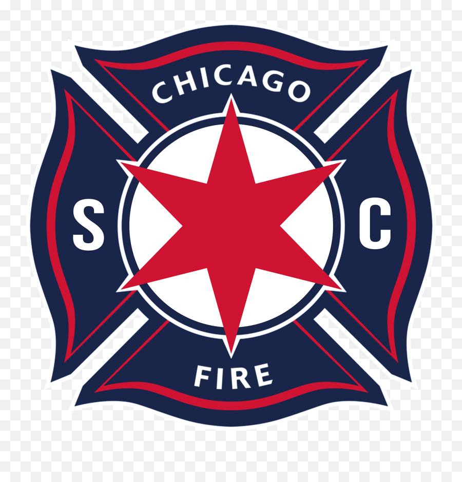 Download Hd Chicago Fire Soccer Logo - Chicago Fire Logo Emoji,Chicago Fire Logo