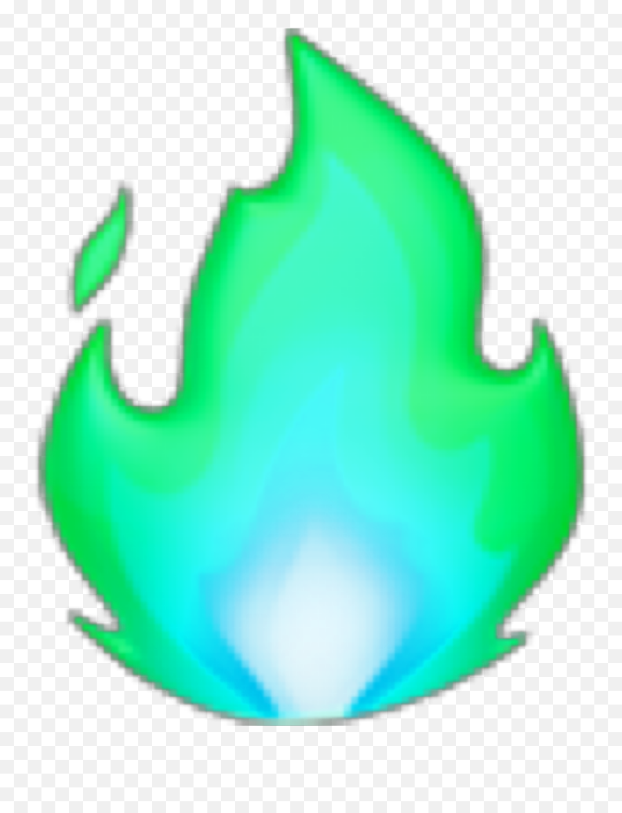 Fire - Green Fire Emoji Png,Fire Emoji Png