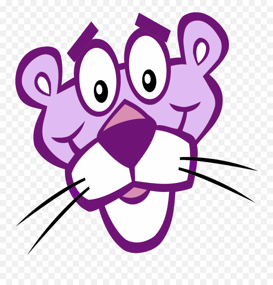 Purple Panther Preschool - Icon Pink Panther Clipart Full Purple Pink Panther Emoji,Panther Clipart