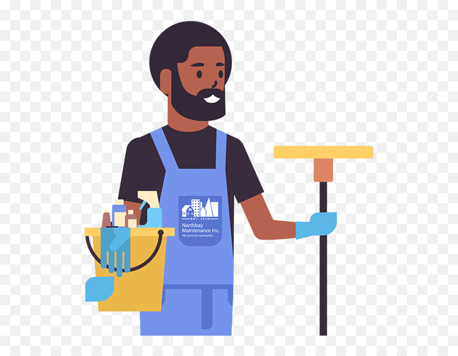 Santa Rosa - Gutter Cleaning Service Commercial Emoji,Janitor Clipart