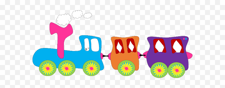 Toy Train Clipart - Clipart Creationz Toy Train Train For Kid Emoji,Train Clipart